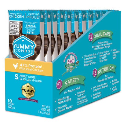 Yummy Combs dental treats for small dogs (trial sizes)
