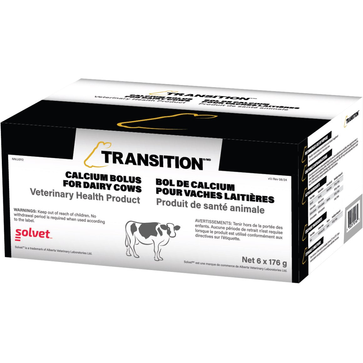 Transition calcium bolus