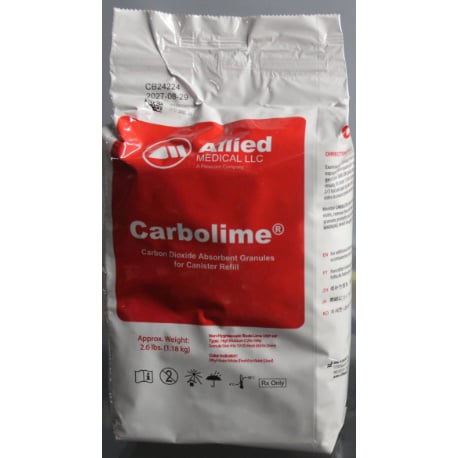 Soda lime Carbolime granules for canister refill