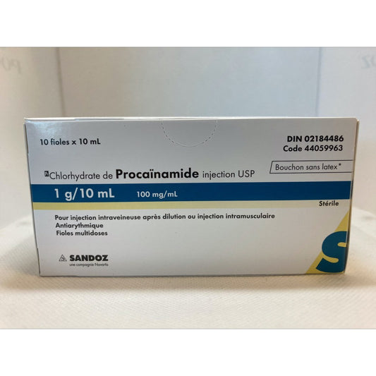 Procaïnamide HCl injection