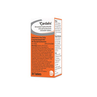 Cardalis chewable tablets for dogs