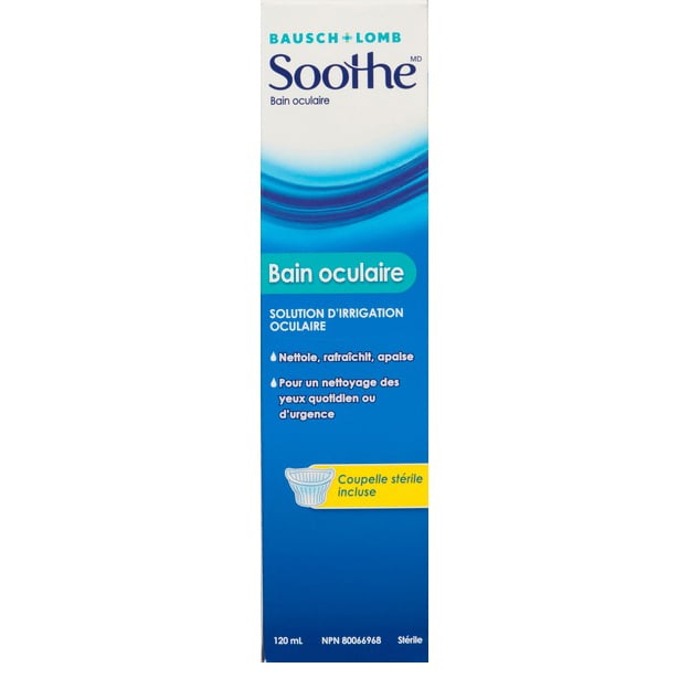 Soothe eye wash irrigating solution