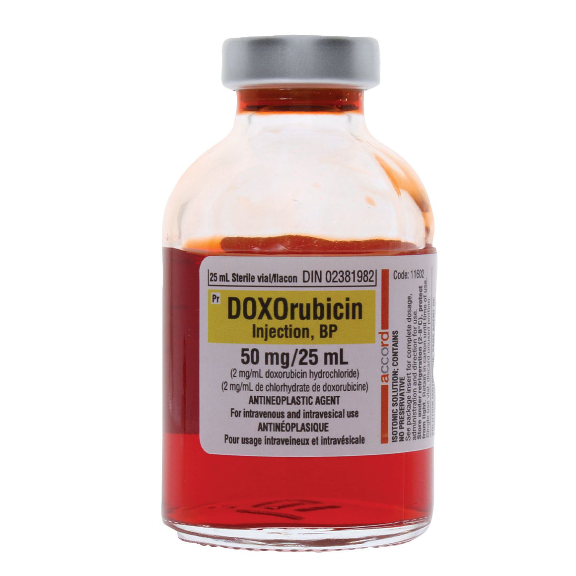 DOXOrubicine injection