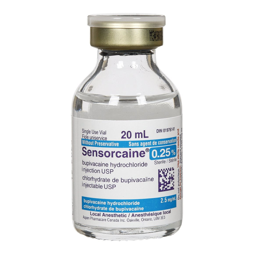 Sensorcaine (bupivacaïne) injection