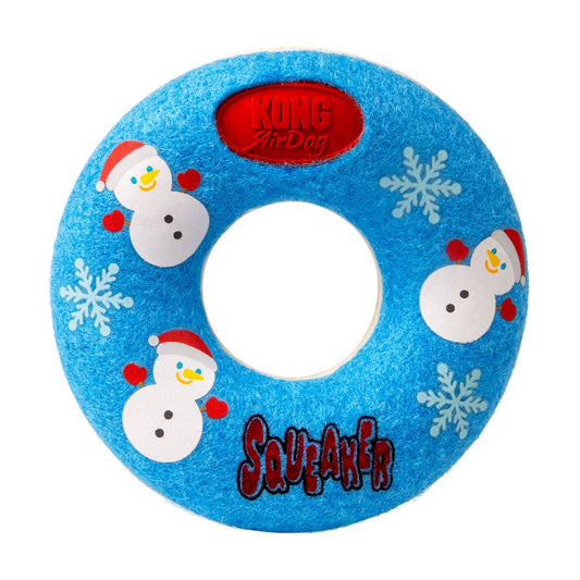 Toy holiday Airdog Squeaker Donut for dogs