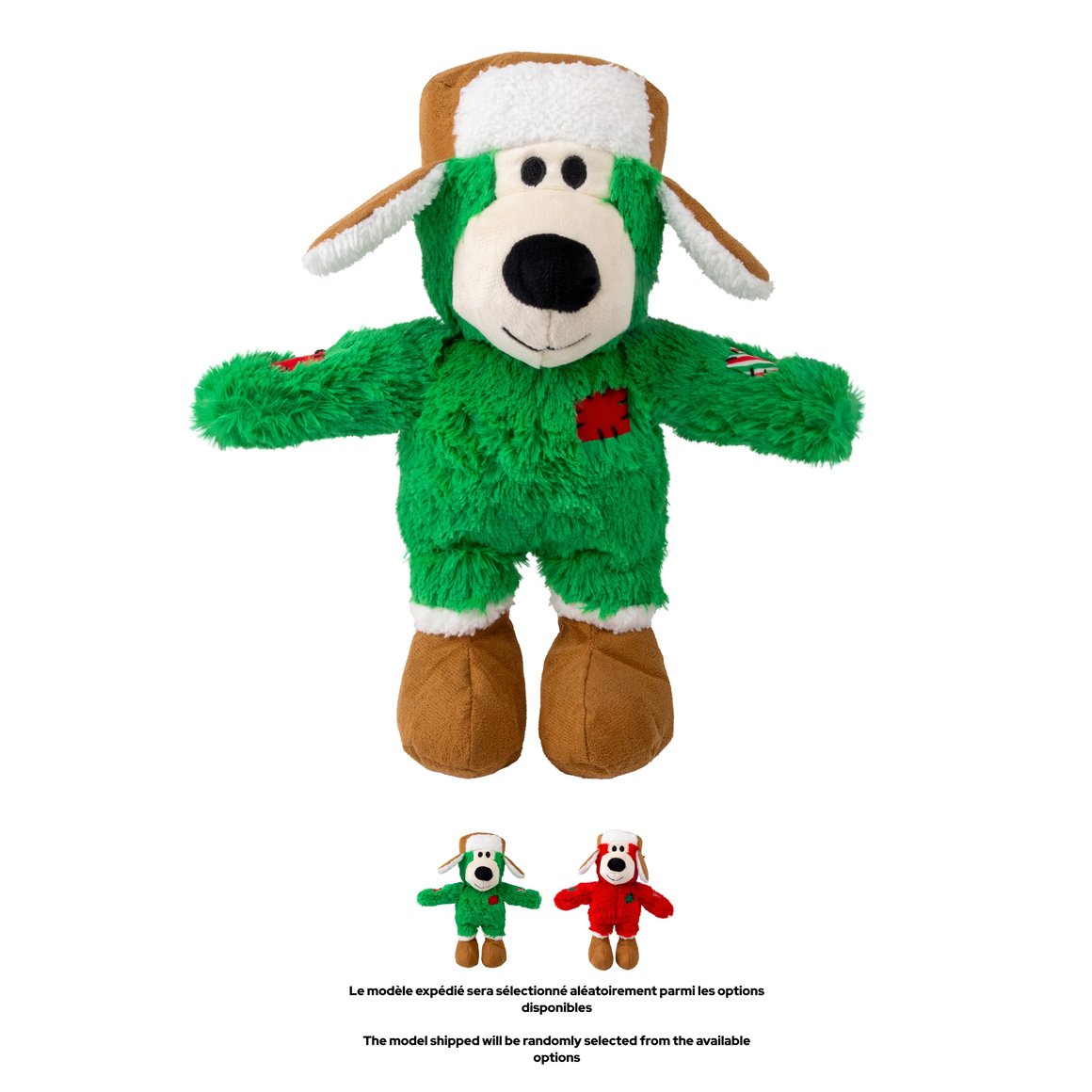 Toy Holiday Wild Knots bear for dogs