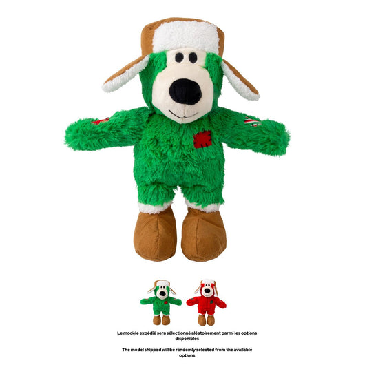 Toy Holiday Wild Knots bear for dogs