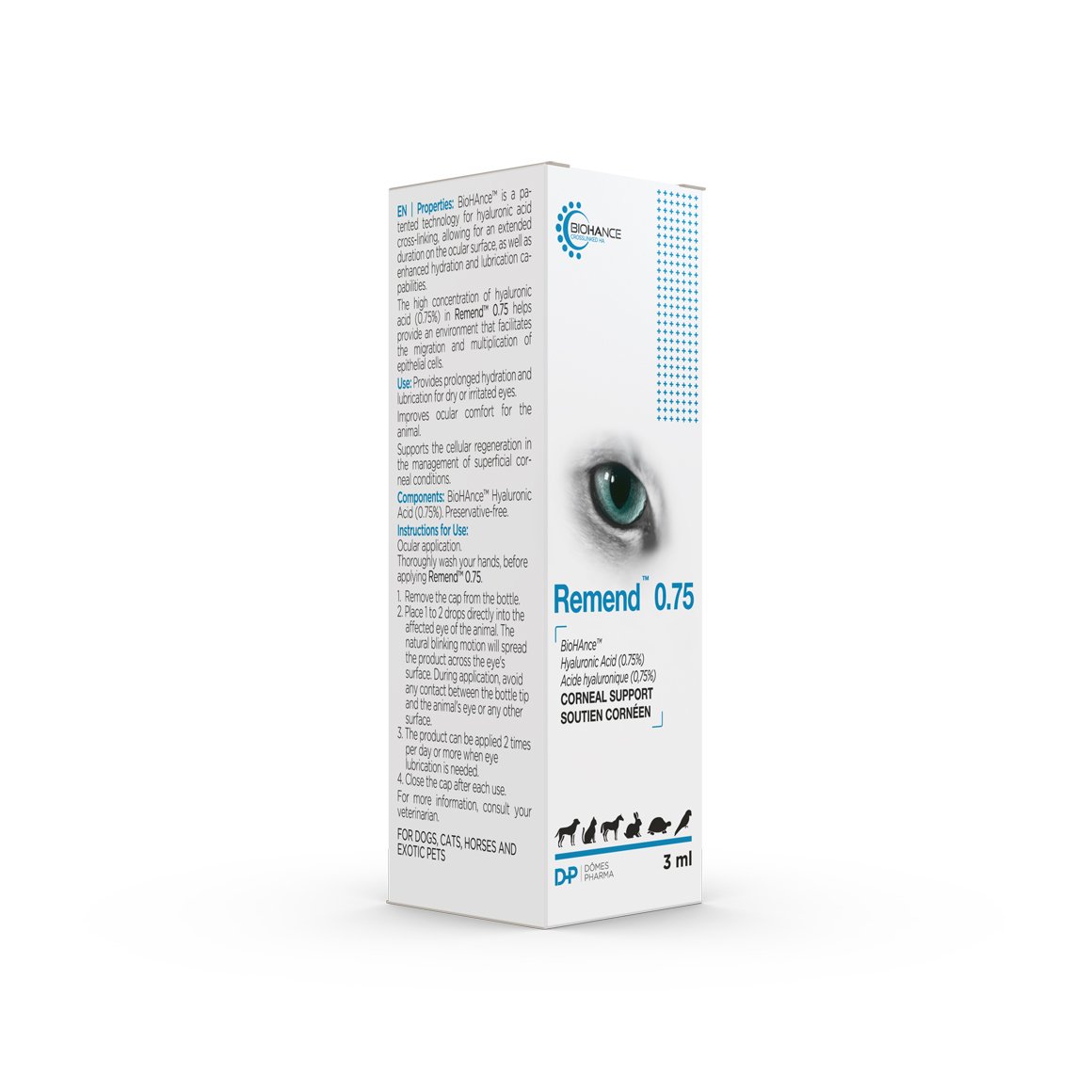 Remend 0.75 corneal support