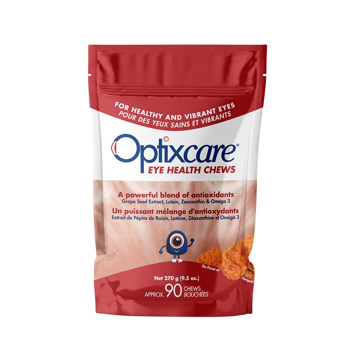 Optixcare Eye Health chews for cats and dogs