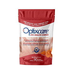 Optixcare Eye Health chews for cats and dogs