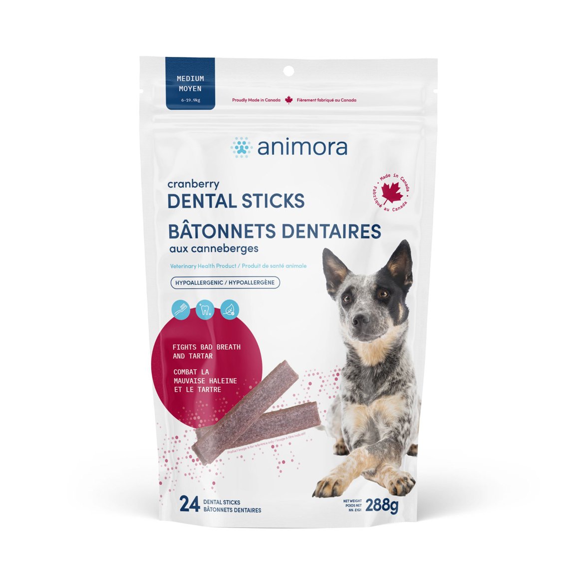 Dental sticks for medium dogs
