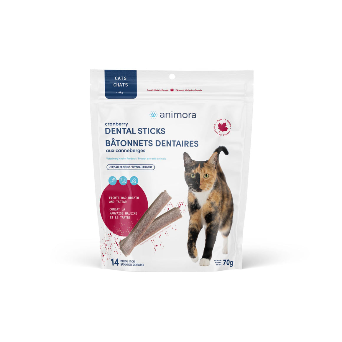 Dental sticks for cats