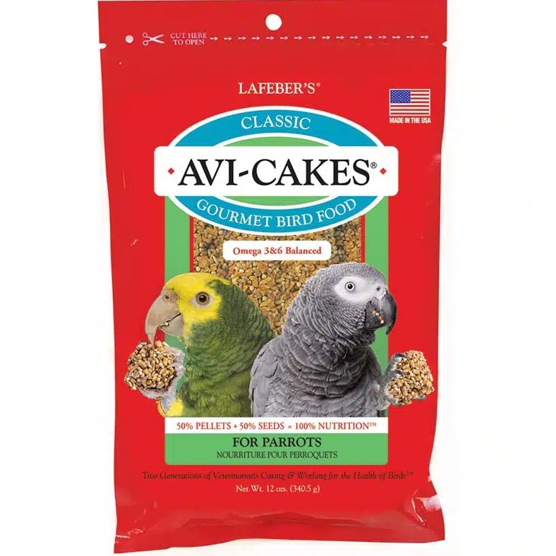 Avi-Cakes gourmet bird food for parrots