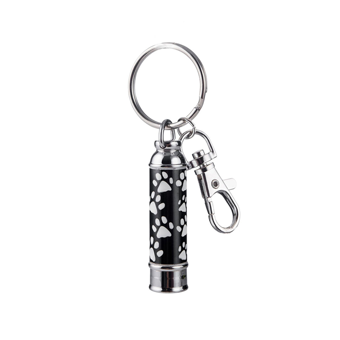 Keychain - Cylinder with Paw Print