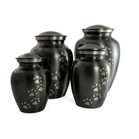 Urn brass Paws to Heaven