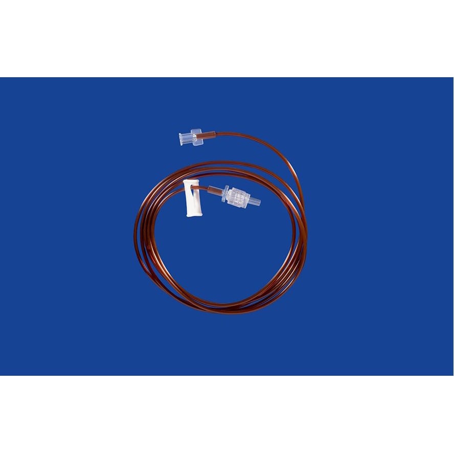 IV extension set UV blocking with clamp LL 23G