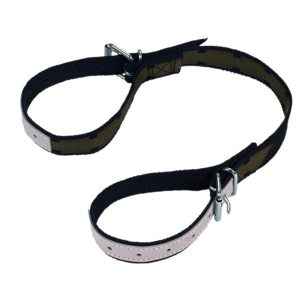 Cattle hobble premium in nylon/leather adjustable leg distance 22-42 cm
