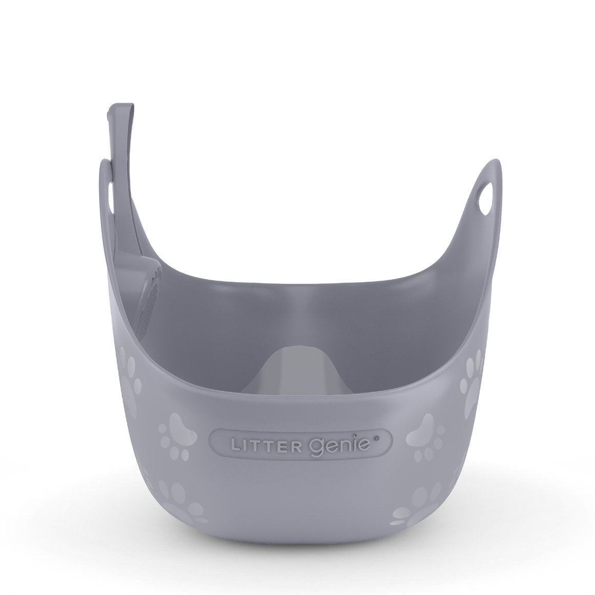 Litter box with scoop for cats