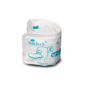 Blood pressure cuff slip luer