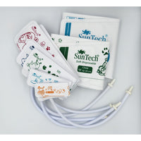 Blood pressure cuff slip luer