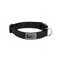 Patterned clip collar for dogs