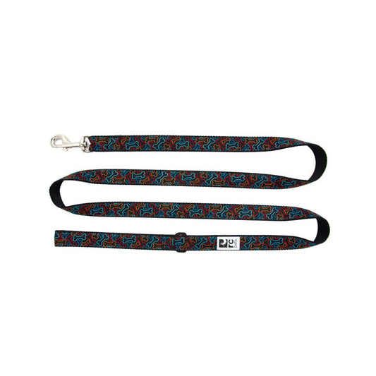 Patterned leash for dogs 6 ft