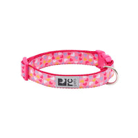 Patterned clip collar for dogs