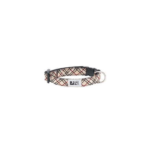 Patterned petite clip collar for dogs