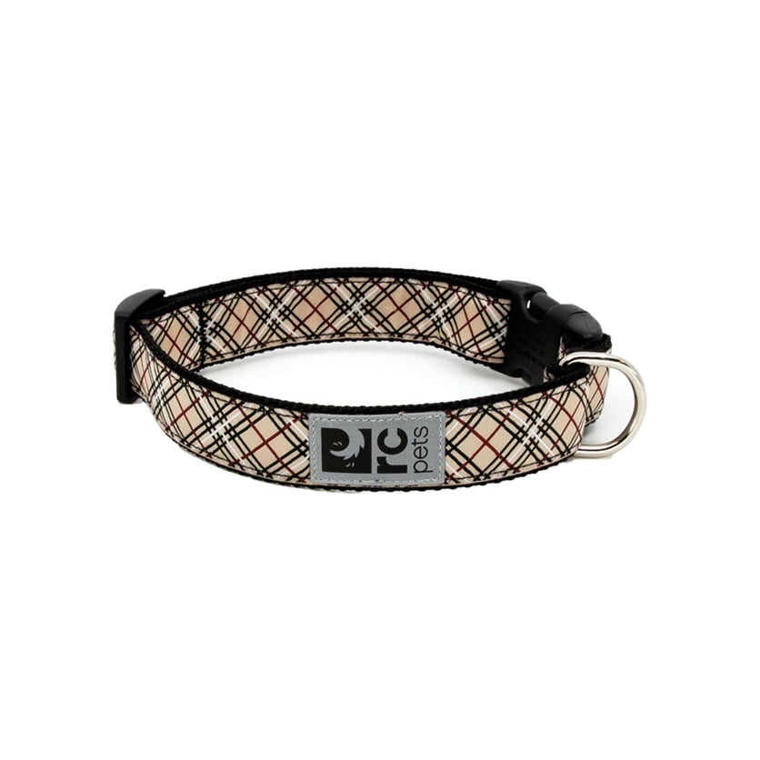 Patterned clip collar for dogs