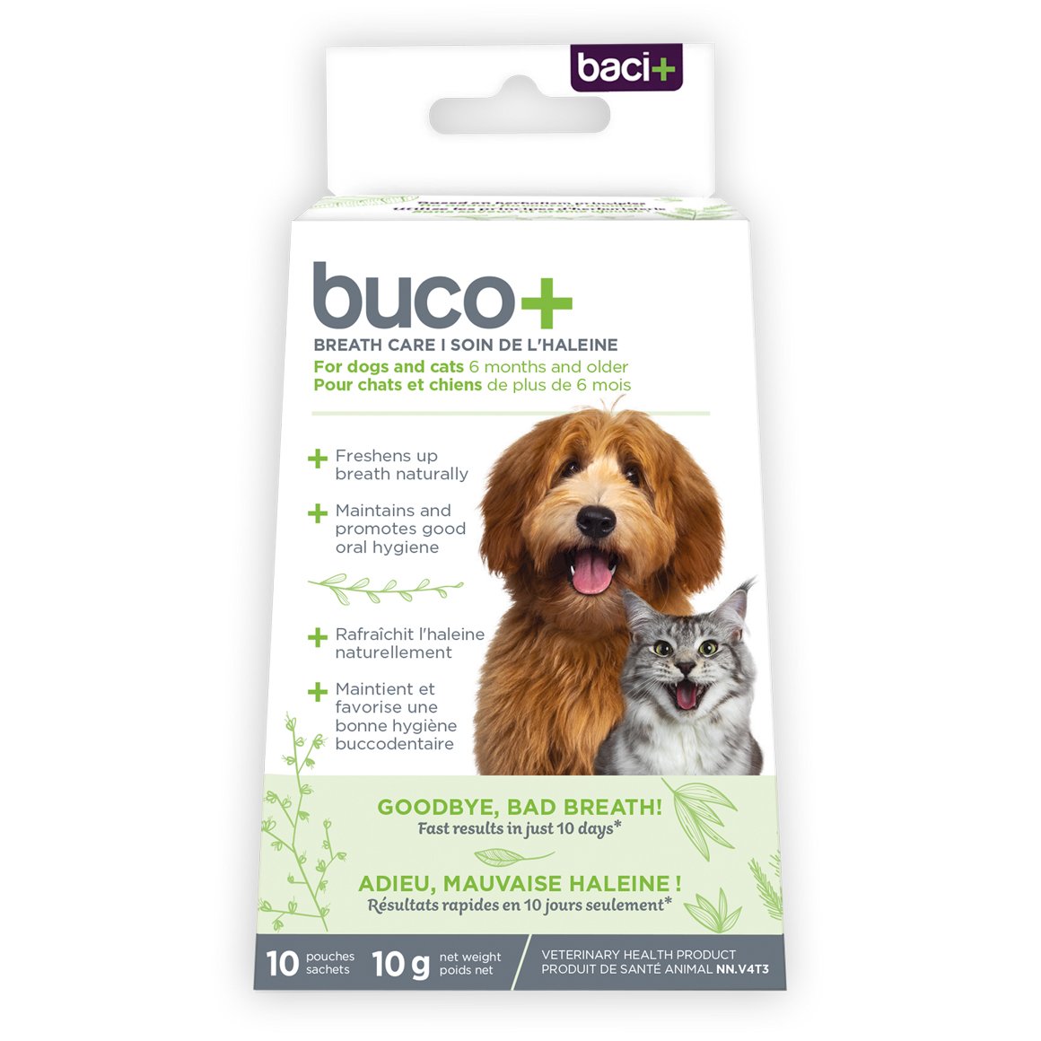 Buco+ 10 days powder for cats and dogs