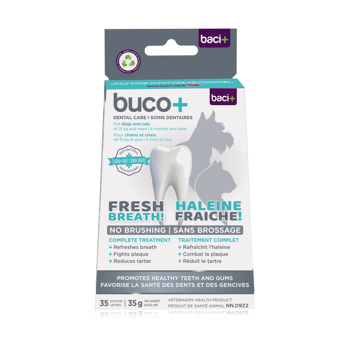 Buco+ powder for cats and dogs over 15 kg