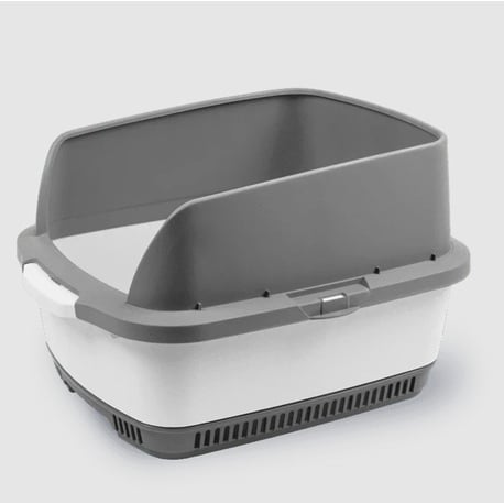 Litter Pan Cateco Starter Kit - Grey