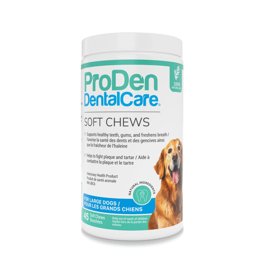 ProDen DentalCare soft chews for large dogs