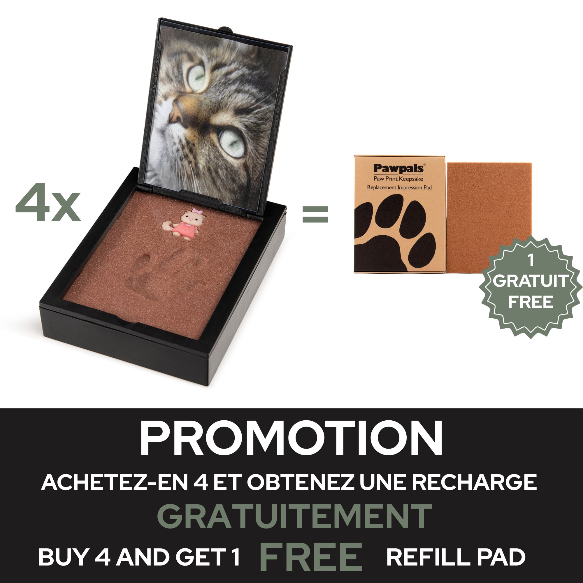 Paw print Paw Pal kit
