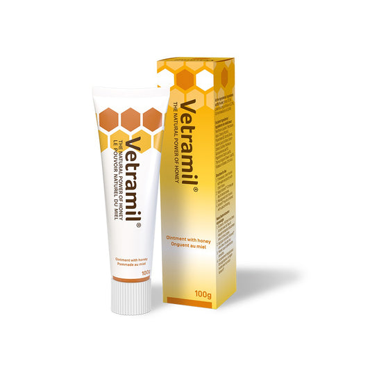 Vetramil ointment with honey for dogs