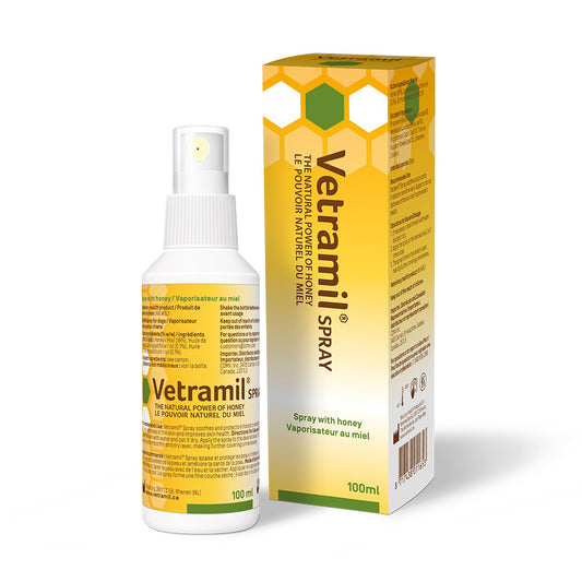 Vetramil spray with honey for dogs