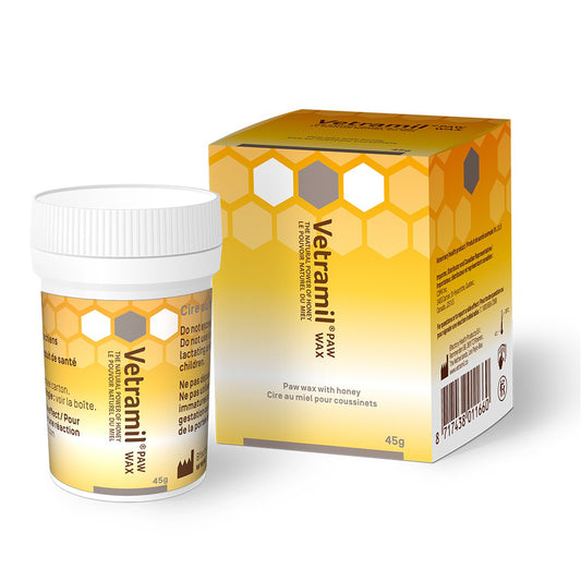 Vetramil paw wax with honey for dogs