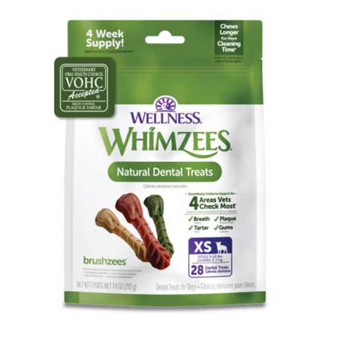 Whimzees Brushzees for extra small dogs
