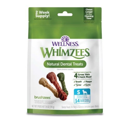 Whimzees Brushzees for small dogs