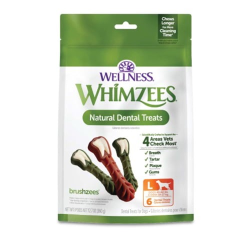 Whimzees Brushzees for large dogs