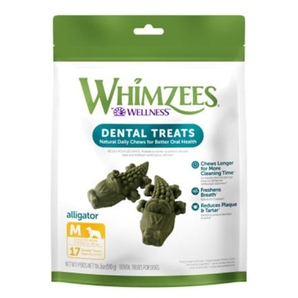Whimzees Alligator for medium dogs