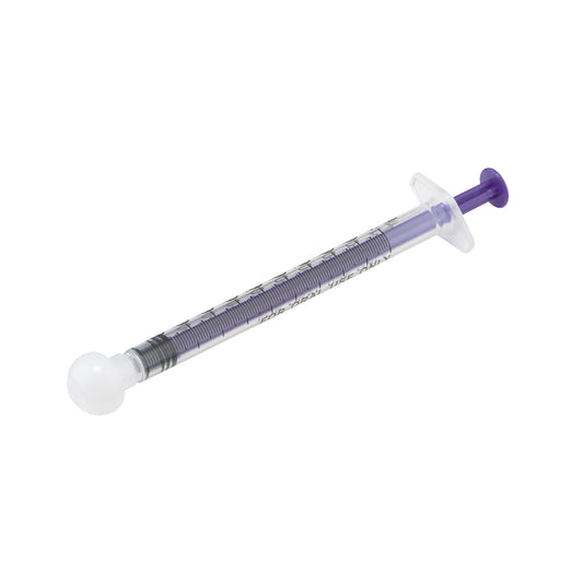 Syringe oral with cap