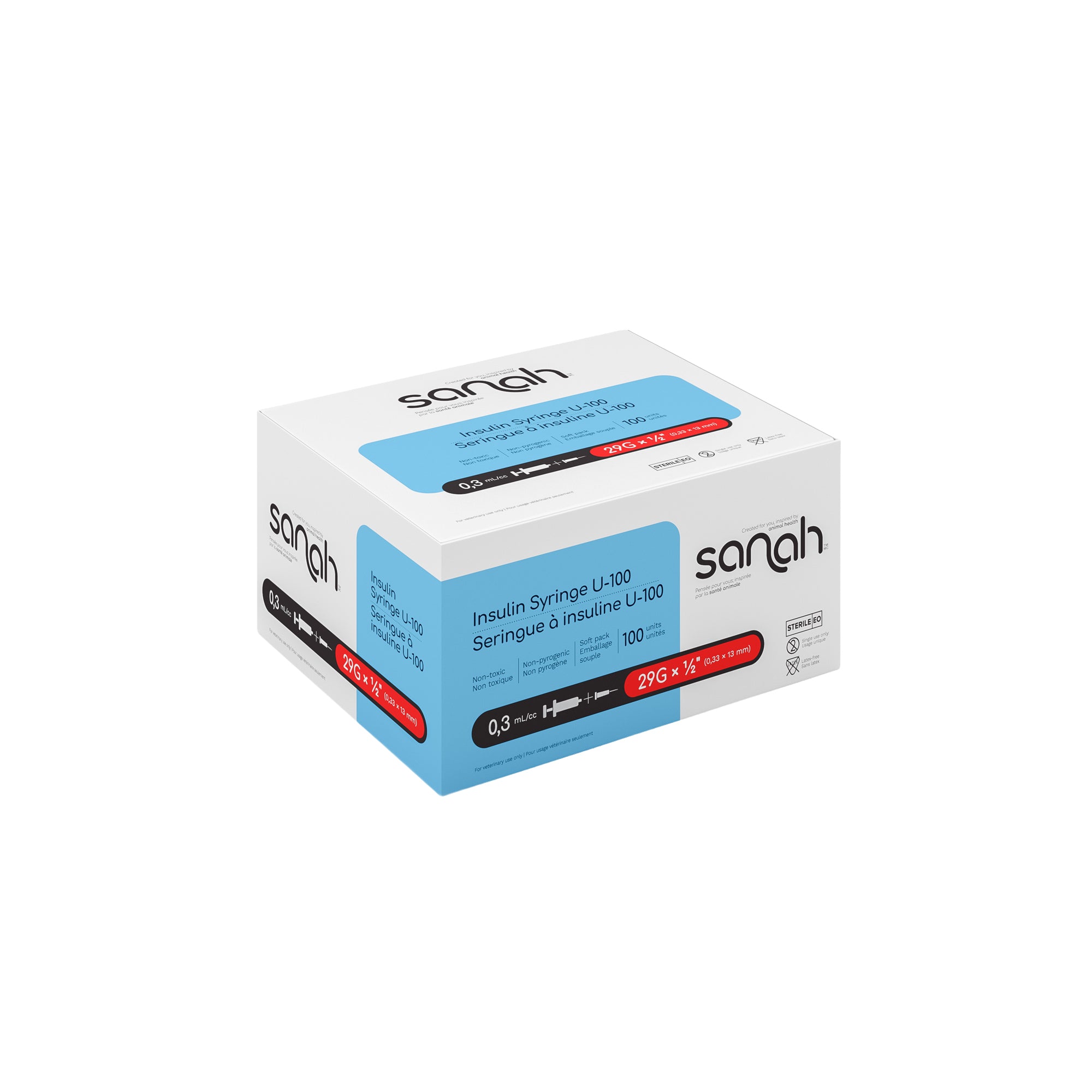 Syringe insulin 100 IU 0.3 ml