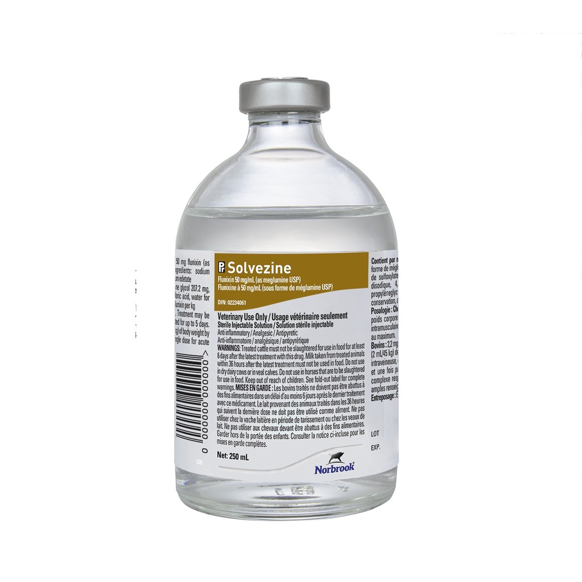 Solvezine (flunixin) injection