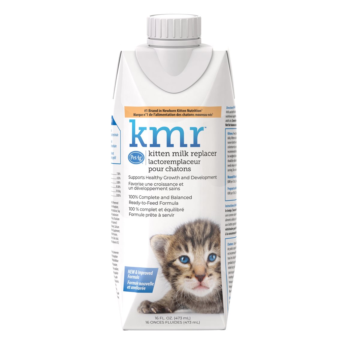 KMR liquid milk replacer for kittens
