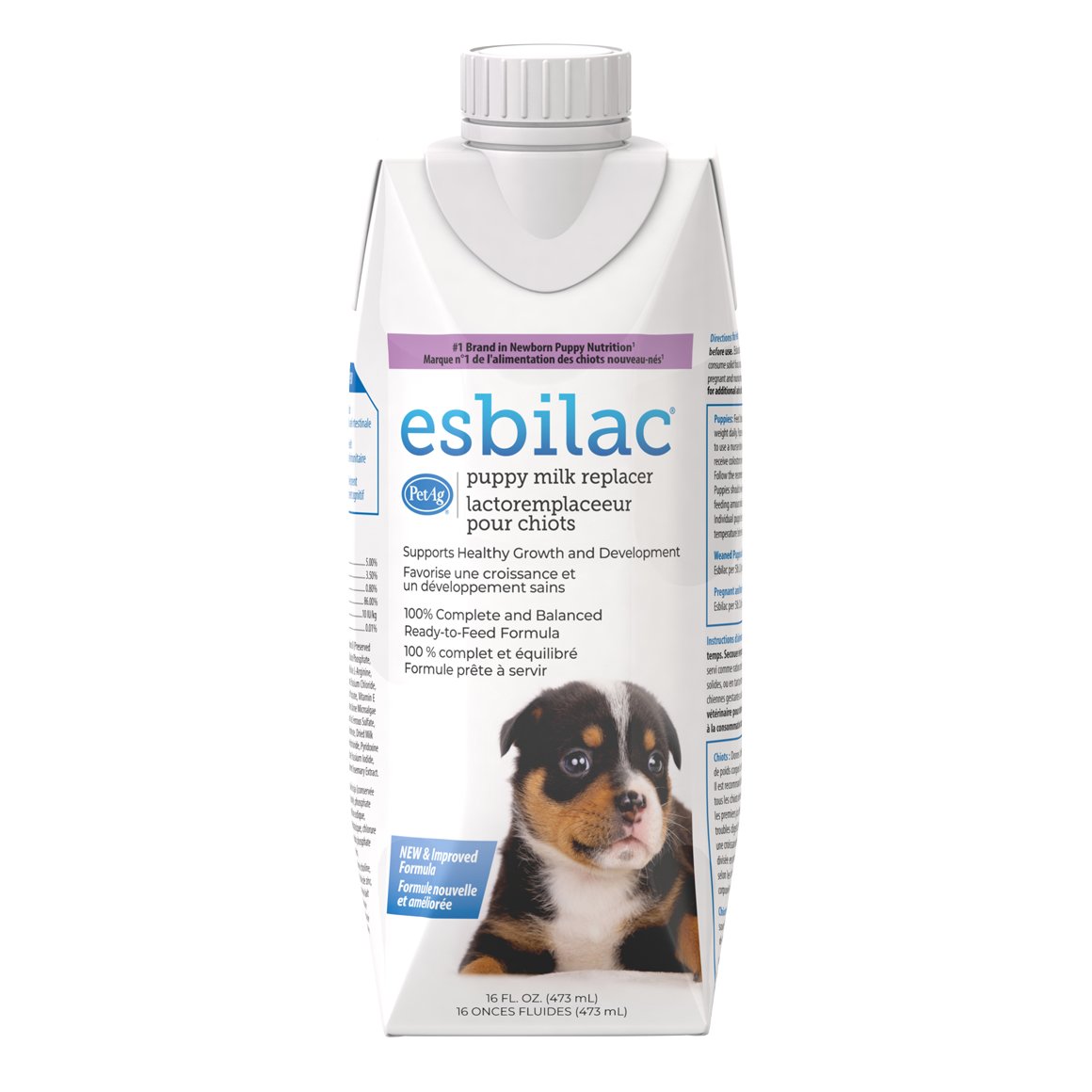 Esbilac liquid milk replacer for puppies