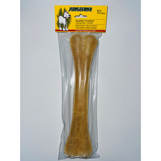 Treat compressed bone for dogs