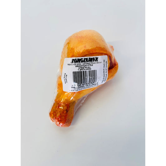Treat drumstick style for dogs