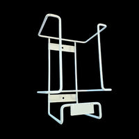 Glove box holder with coated metal