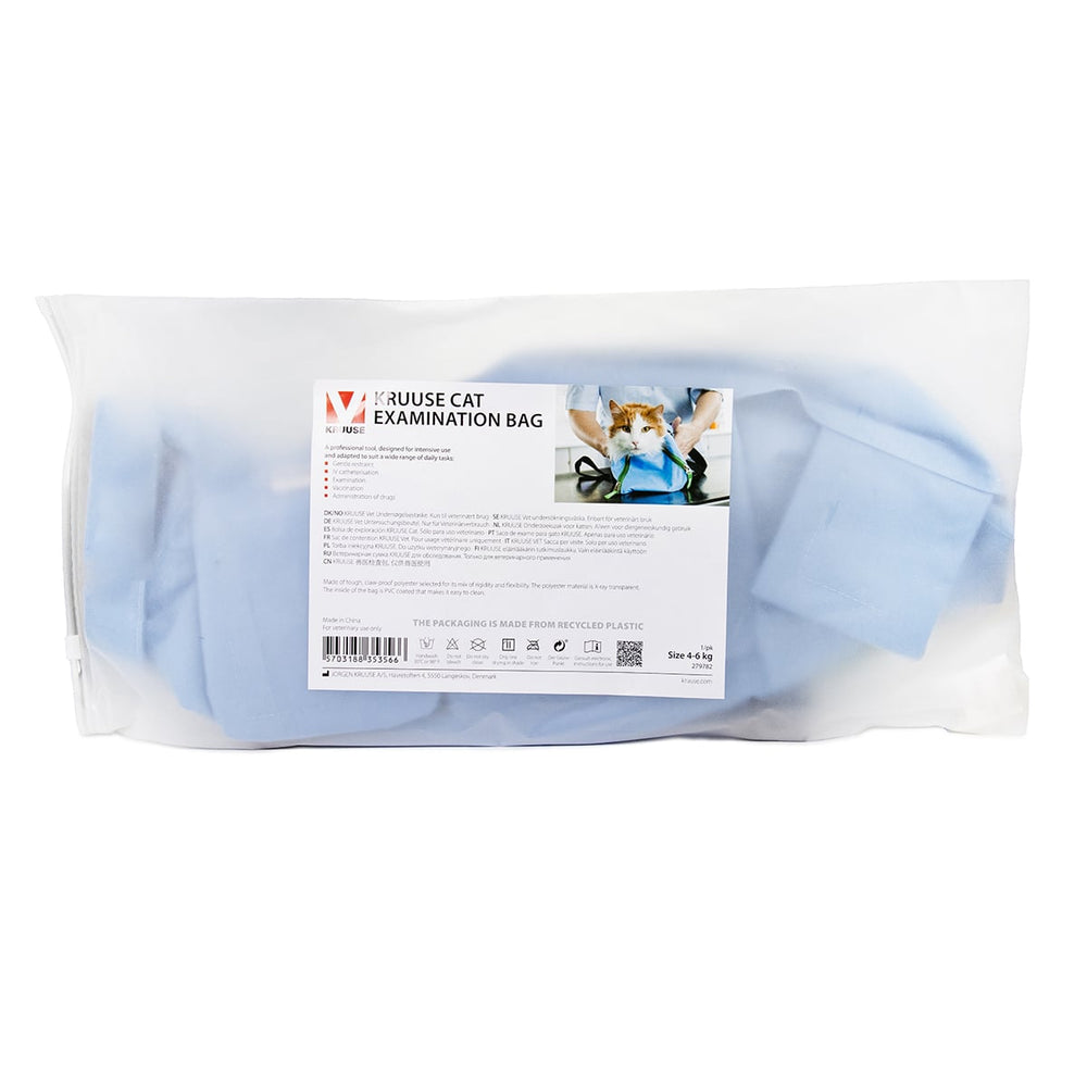 Examination bag for cats